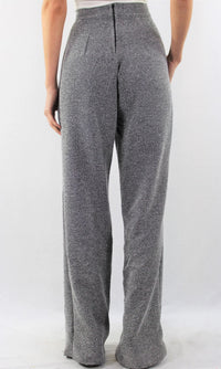 High Waist Bell Foot Pants - Lookeble