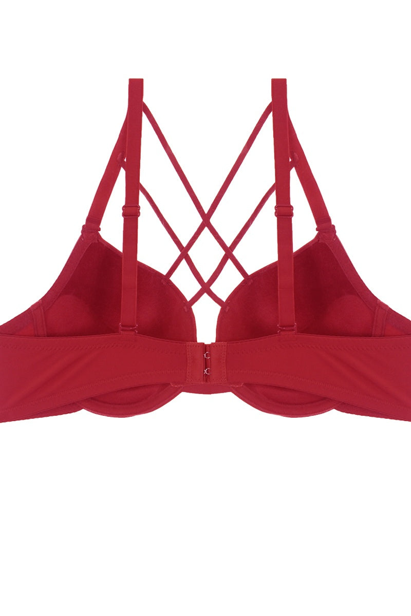 Plunge Cage Front Bra