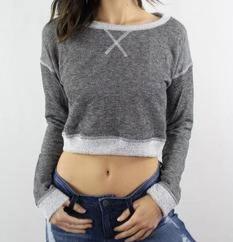 Crop Top Sweater - Lookeble